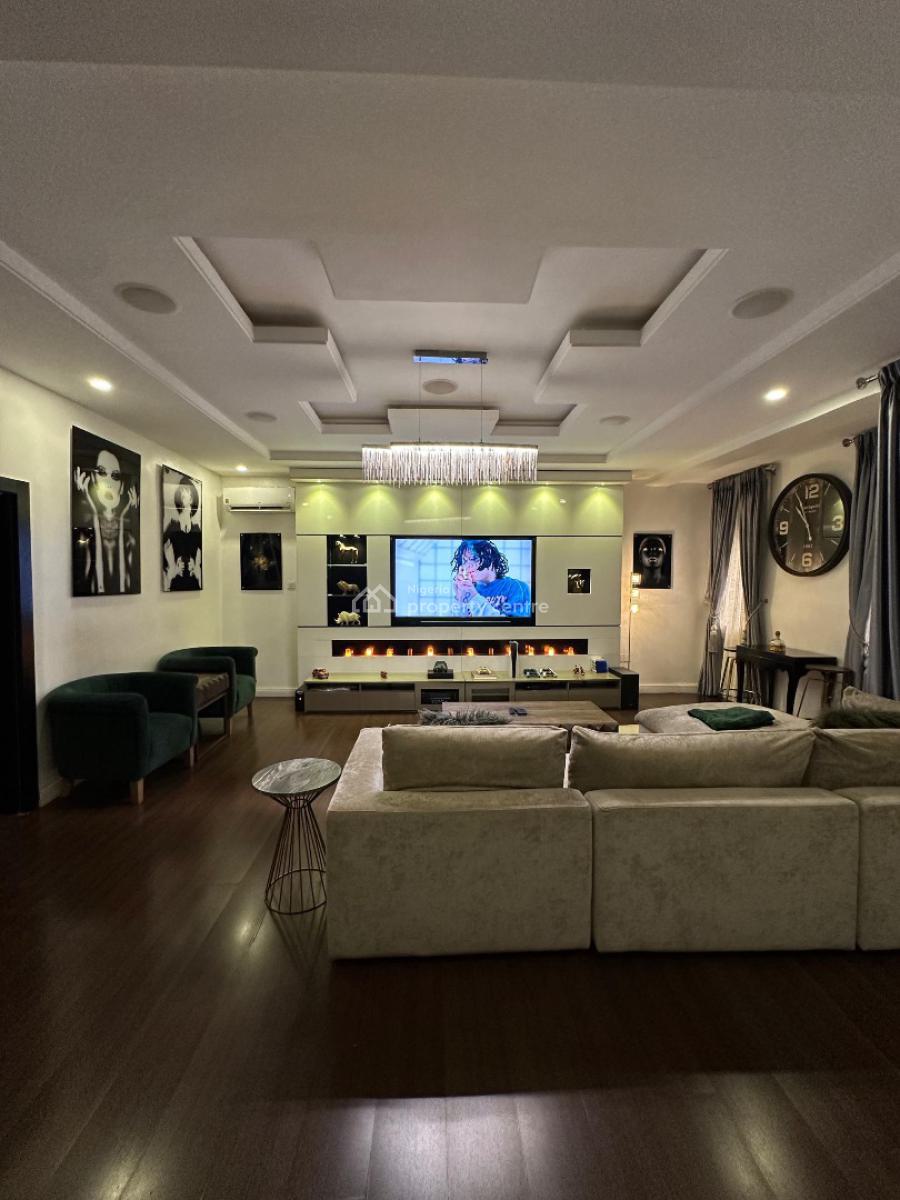 Ultra- Modern Masterpiece Furnished 4 Bedroomterrace Duplex + Compound, Osapa, Lekki, Lagos, Terraced Duplex for Sale