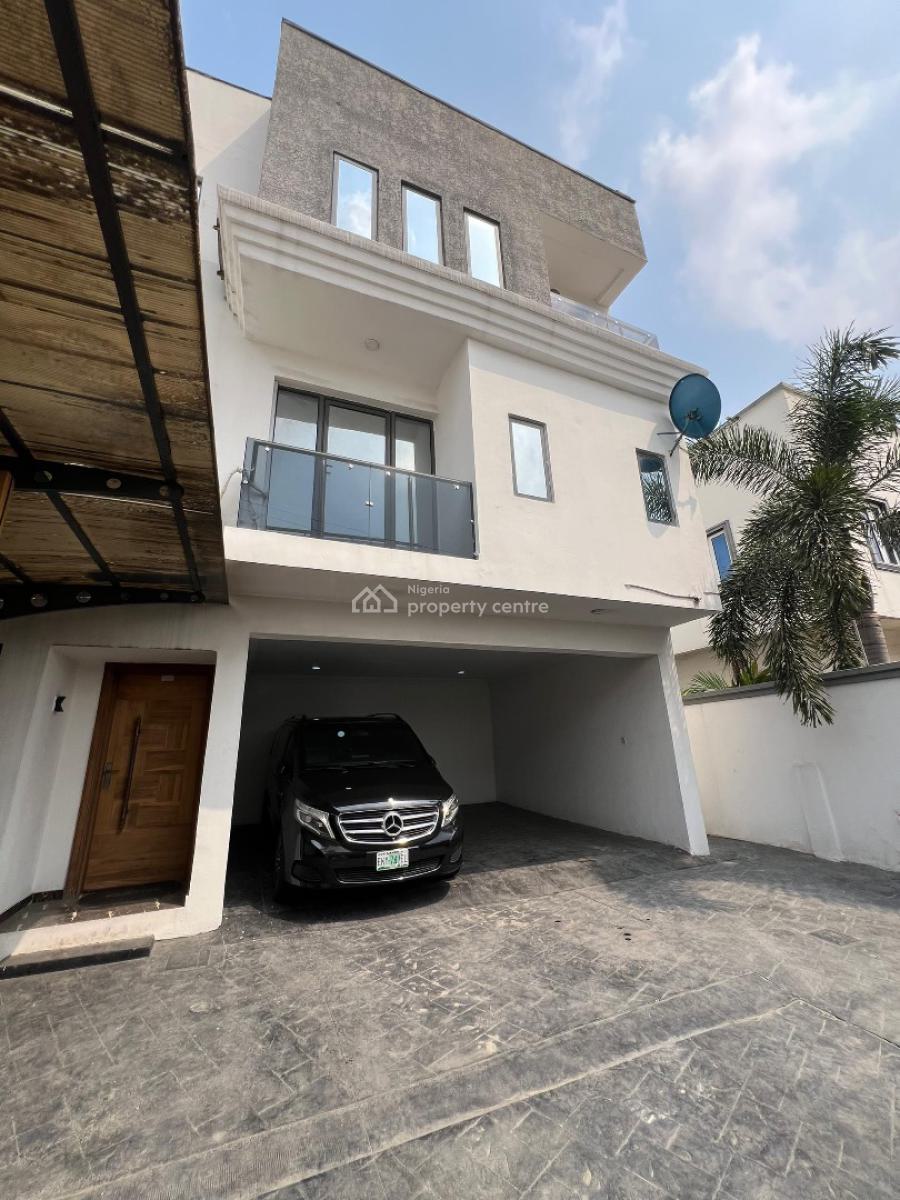 Ultra- Modern Masterpiece Furnished 4 Bedroomterrace Duplex + Compound, Osapa, Lekki, Lagos, Terraced Duplex for Sale