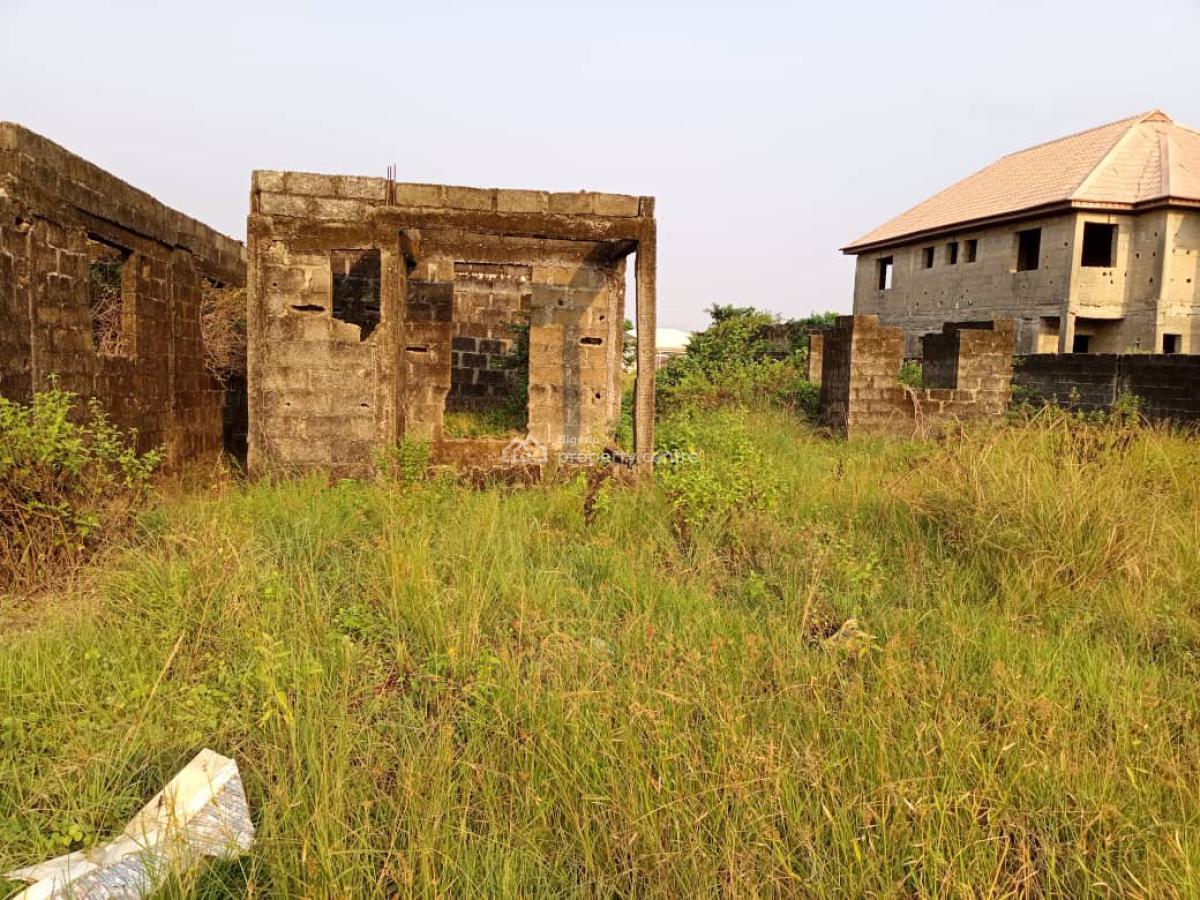 One Bedroom Bungalow with Bq, Oreta, Igbogbo, Ikorodu, Lagos, House for Sale