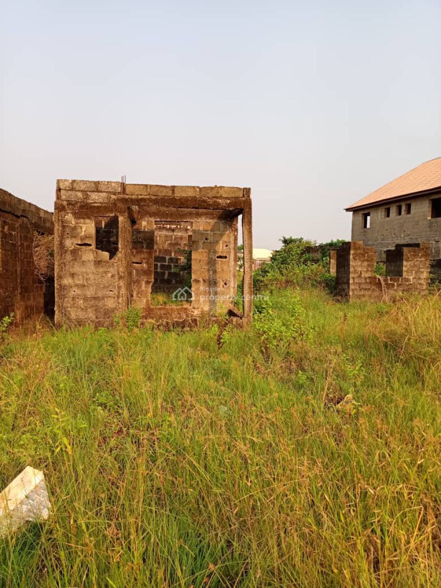 One Bedroom Bungalow with Bq, Oreta, Igbogbo, Ikorodu, Lagos, House for Sale