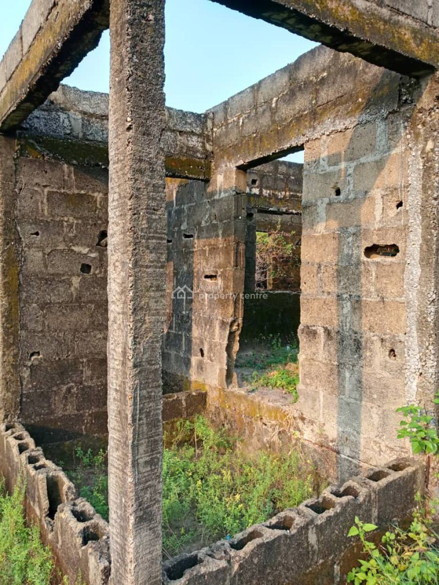 One Bedroom Bungalow with Bq, Oreta, Igbogbo, Ikorodu, Lagos, House for Sale