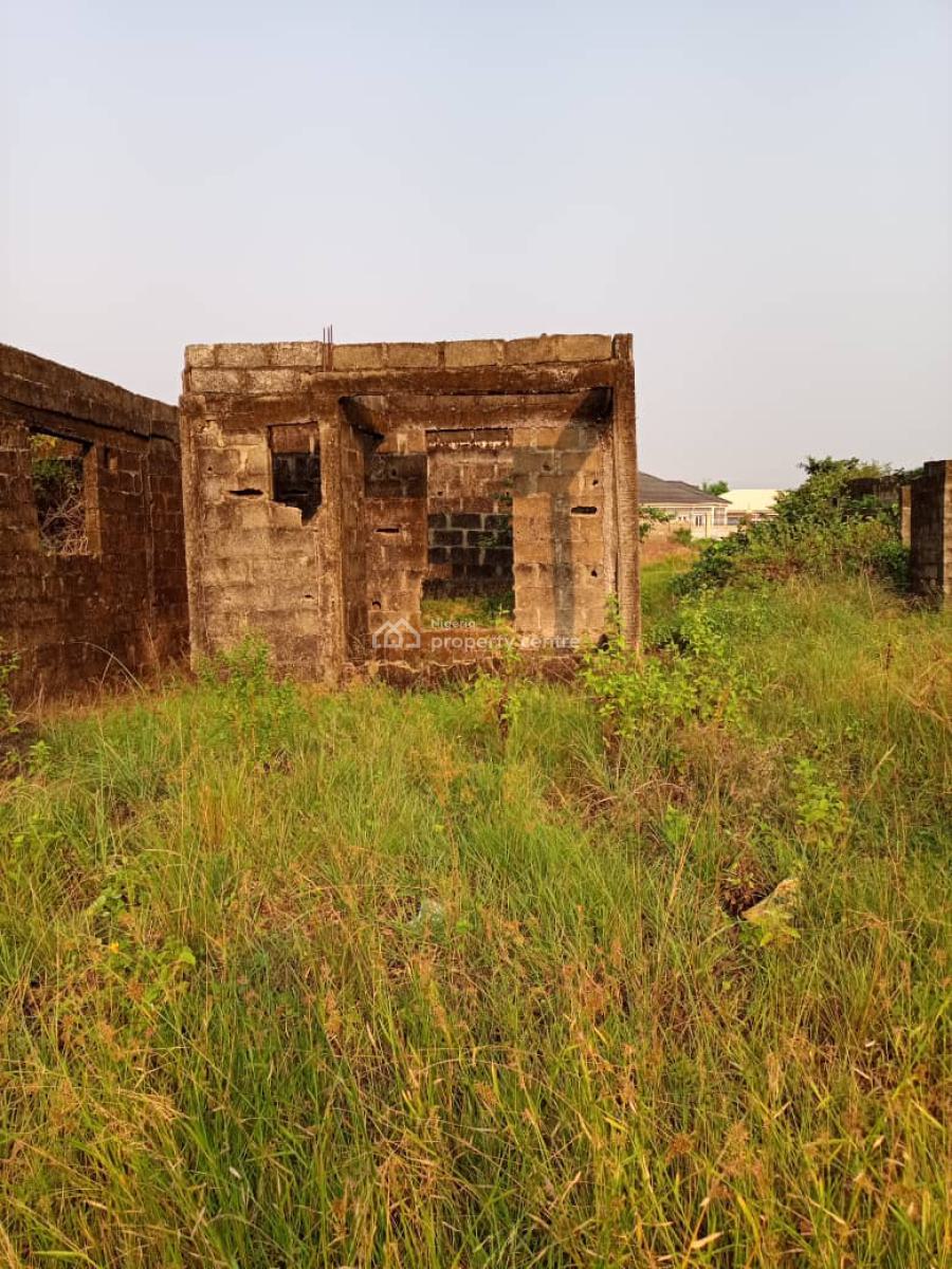 One Bedroom Bungalow with Bq, Oreta, Igbogbo, Ikorodu, Lagos, House for Sale