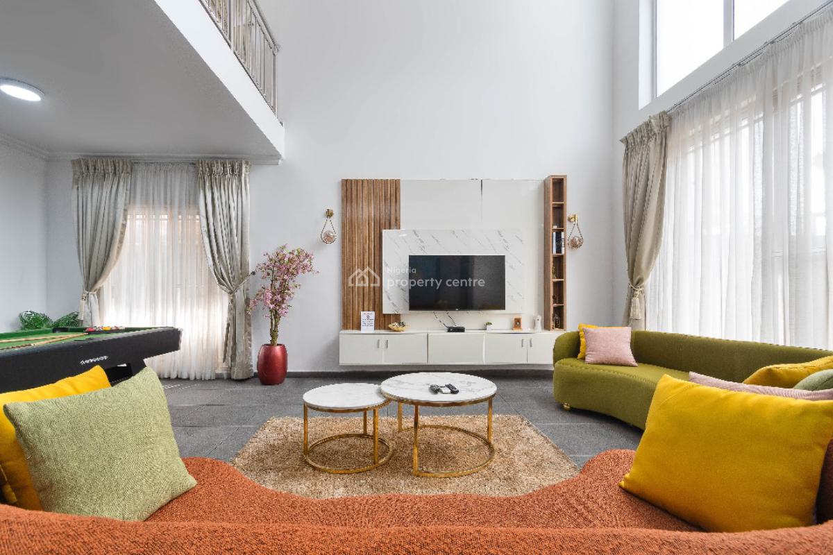 Luxury 3 Bedroom Terrace with Snooker (3 Units), Fola Oshibo Street, Lekki Phase 1, Lekki, Lagos, Flat / Apartment Short Let