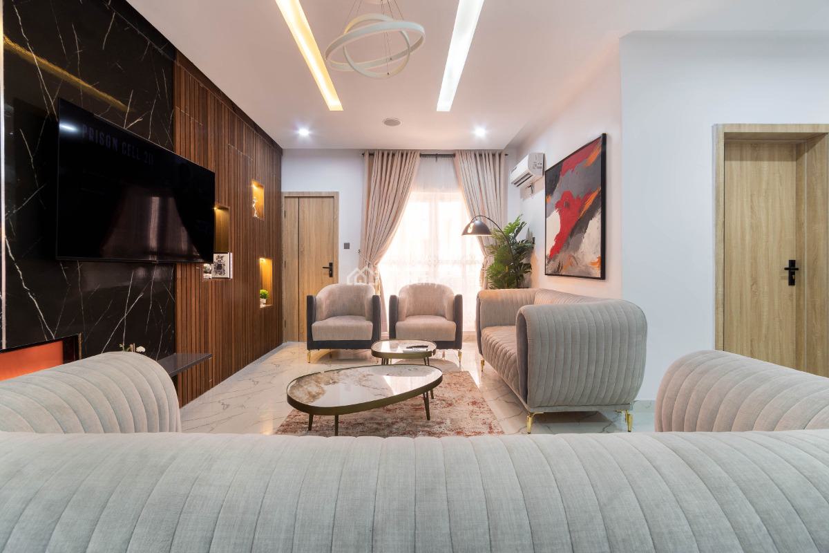 2 Bedroom Apartment with Pool, Gym, Table Tennis & Football Pitch, Ogombo, Ajah, Lagos, Flat / Apartment Short Let