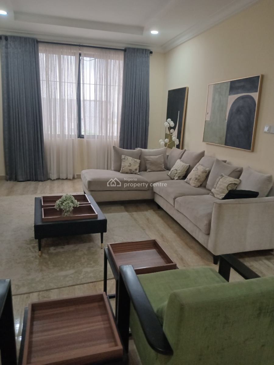a Very Good Furnished & Serviced 2 Bedroom Flat + 1 Bq, After Coza Church, Guzape District, Abuja, Flat / Apartment for Rent