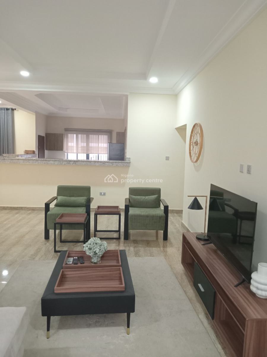 a Very Good Furnished & Serviced 2 Bedroom Flat + 1 Bq, After Coza Church, Guzape District, Abuja, Flat / Apartment for Rent