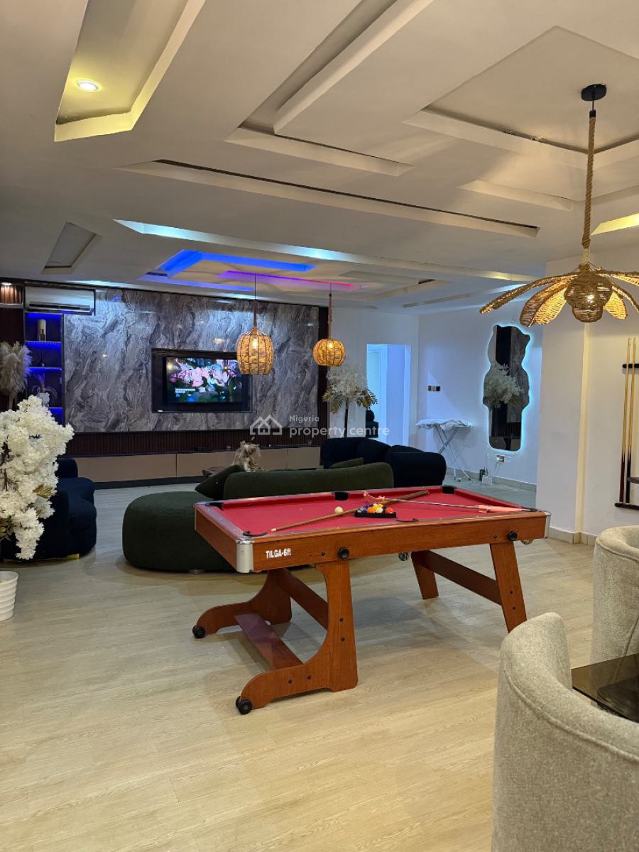 3 Bedroom Luxury Snooker Furnish, Bella Residencia, Kimberly, Ikate Elegushi, Lekki, Lagos, Flat / Apartment for Rent