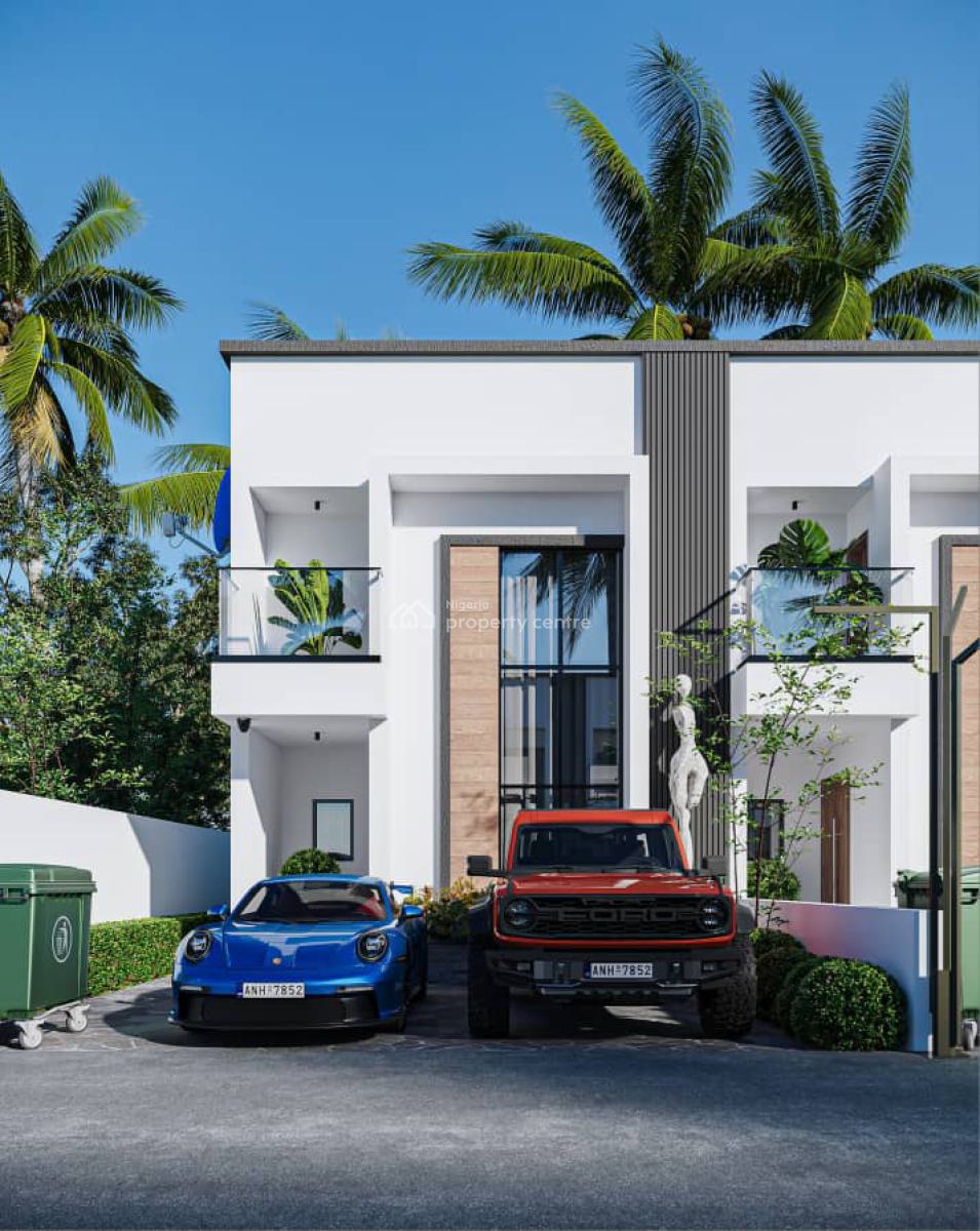 3 Bedroom Terraced Duplex, Off Lekki - Epe Expressway, Eleko, Ibeju Lekki, Lagos, Terraced Duplex for Sale