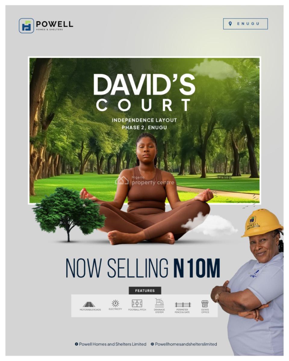 Plots of Land, Independence Layout Phase Two, Enugu, Enugu, Residential Land for Sale