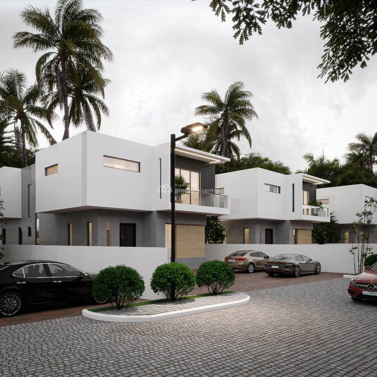 5 Bedrooms Detached Duplex with Bq, Lekki Foreshore, Off Freedom Way, Lekki Phase 1, Lekki, Lagos, Detached Duplex for Sale