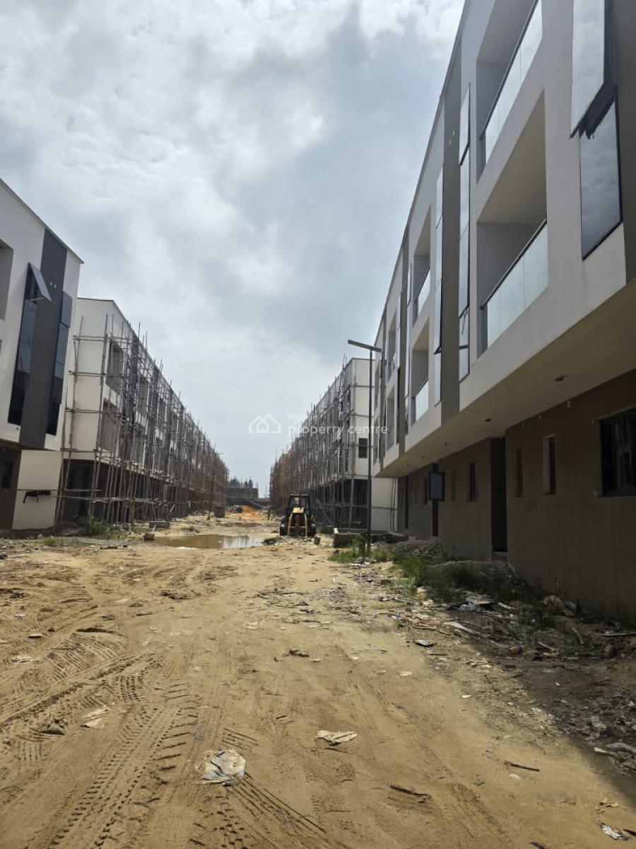 4 Bedroom Terraced Duplex with Bq, Lekki Foreshore, Off Freedom Way, Lekki Phase 1, Lekki, Lagos, Terraced Duplex for Sale