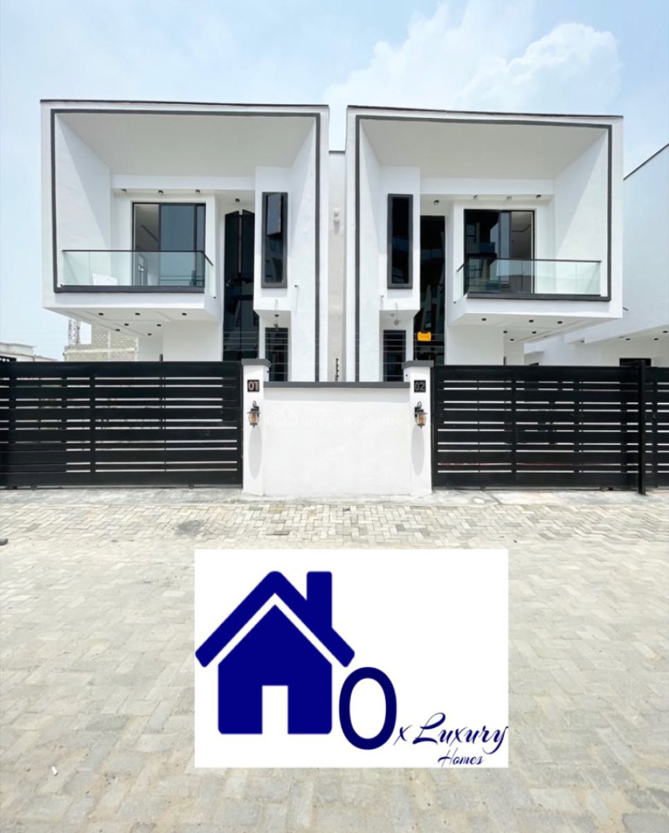 Luxury 4 Bedroom Semi Detached Duplex, Ikate, Lekki, Lagos, Terraced Duplex for Sale