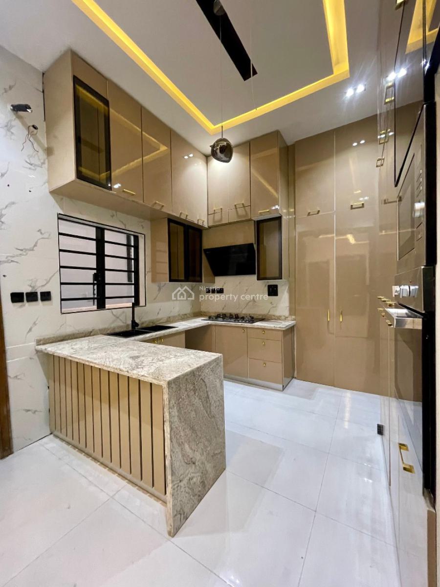 Uniquely Built 4 Bedroom Semi Detached Duplex with Bq, Ikate, Lekki, Lagos, Semi-detached Duplex for Sale