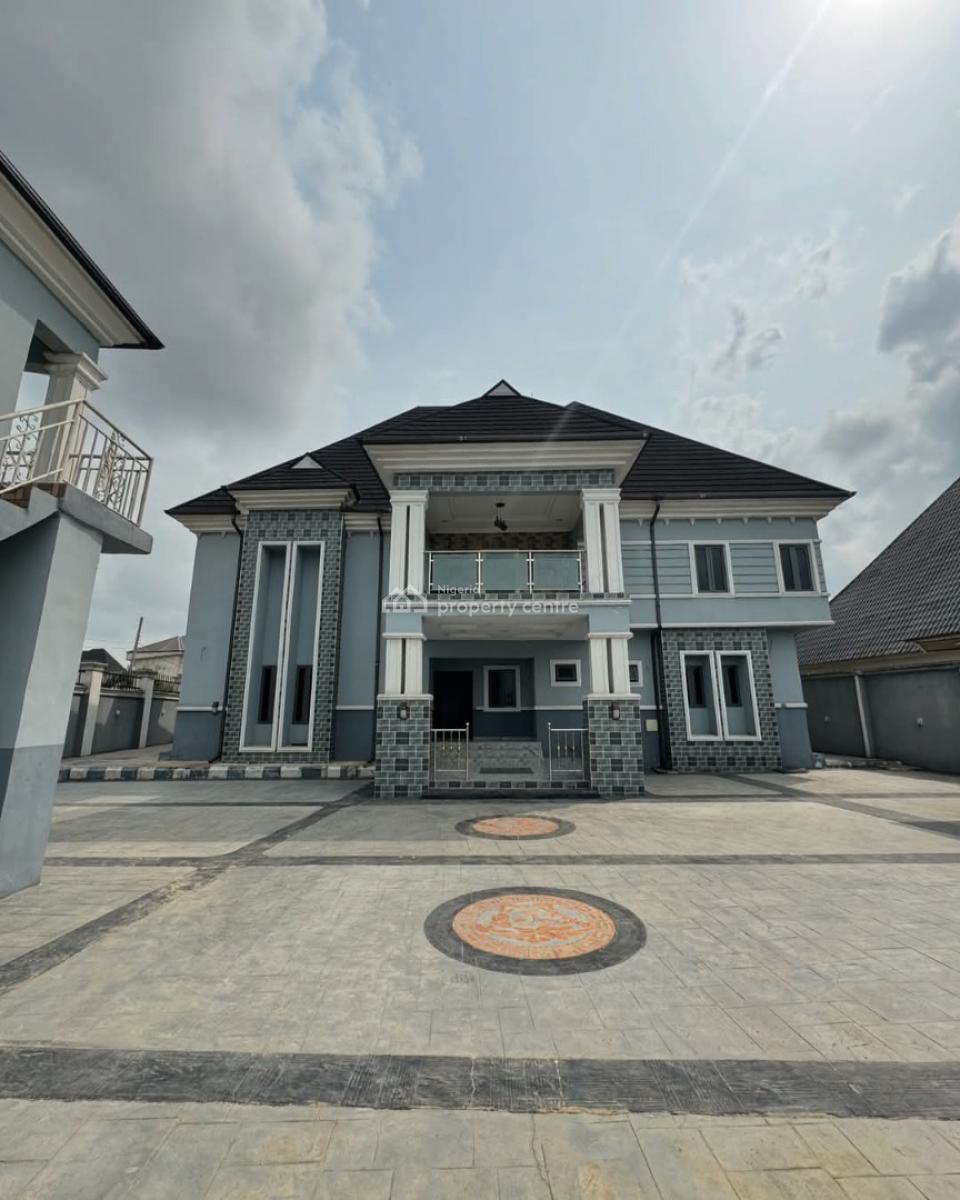 Newly Built 6 Bedroom Duplex with Bq., Ozuoba Off Nta Road, Port Harcourt, Rivers, Detached Duplex for Sale