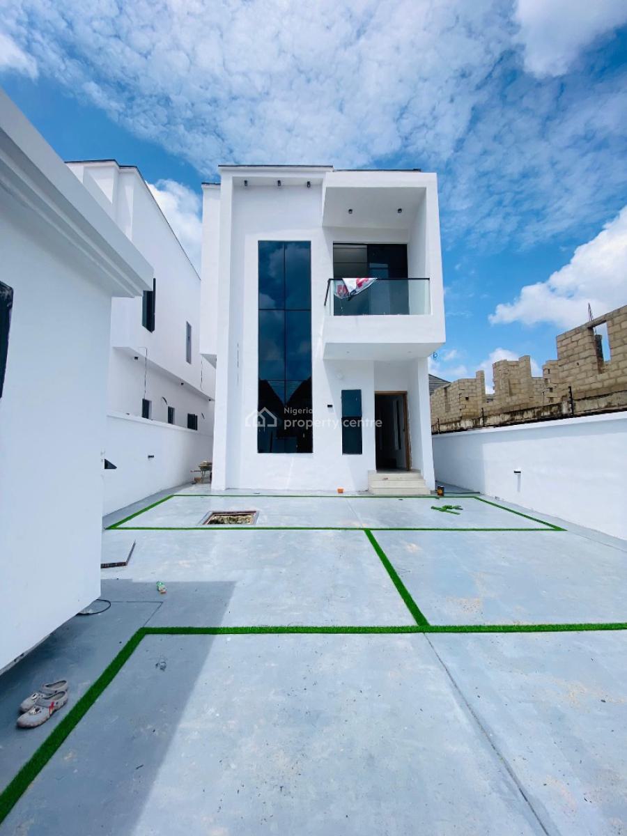 5 Bedroom Fully Detached Duplex with a Room Bq, Osapa, Lekki, Lagos, Detached Duplex for Sale