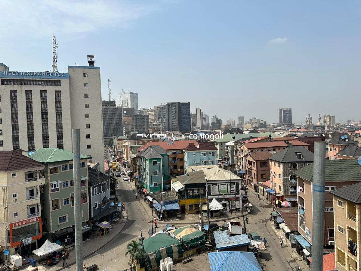 Standard 5 Floor Office Space in Shell and Core Condition, Compos Square, Lagos Island, Lagos, Office Space for Rent