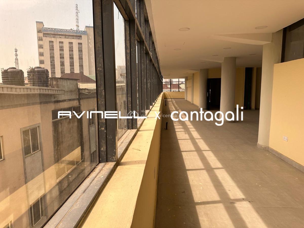 Standard 5 Floor Office Space in Shell and Core Condition, Compos Square, Lagos Island, Lagos, Office Space for Rent