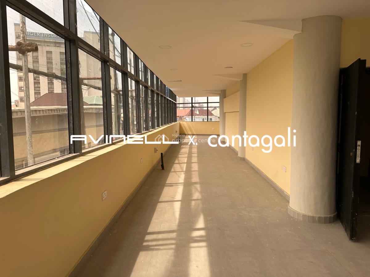 Standard 5 Floor Office Space in Shell and Core Condition, Compos Square, Lagos Island, Lagos, Office Space for Rent