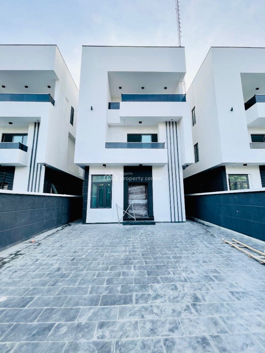 Newly Built 5 Bedroom Fully Detached Duplex with Bq, Lekki Phase 1, Lekki, Lagos, Detached Duplex for Rent
