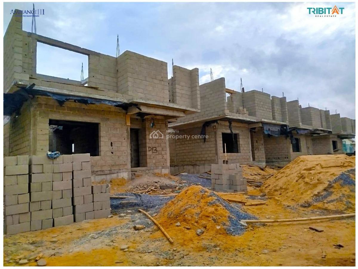 2 Bedroom Duplex with Bq on 12 Months Payment Plan, The Ambiance Iii Smart Homes, Behind The Lagos Business School, Ajiwe, Ajah, Lagos, House for Sale