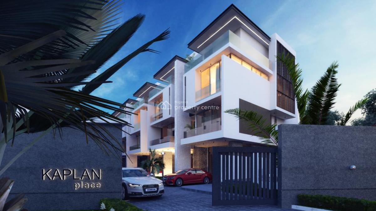 New Built 5-bed Terrace on 3 Flrs +bq with Elevator, Cinema, Spool&gym, Banana Island, Ikoyi, Lagos, Terraced Duplex for Sale