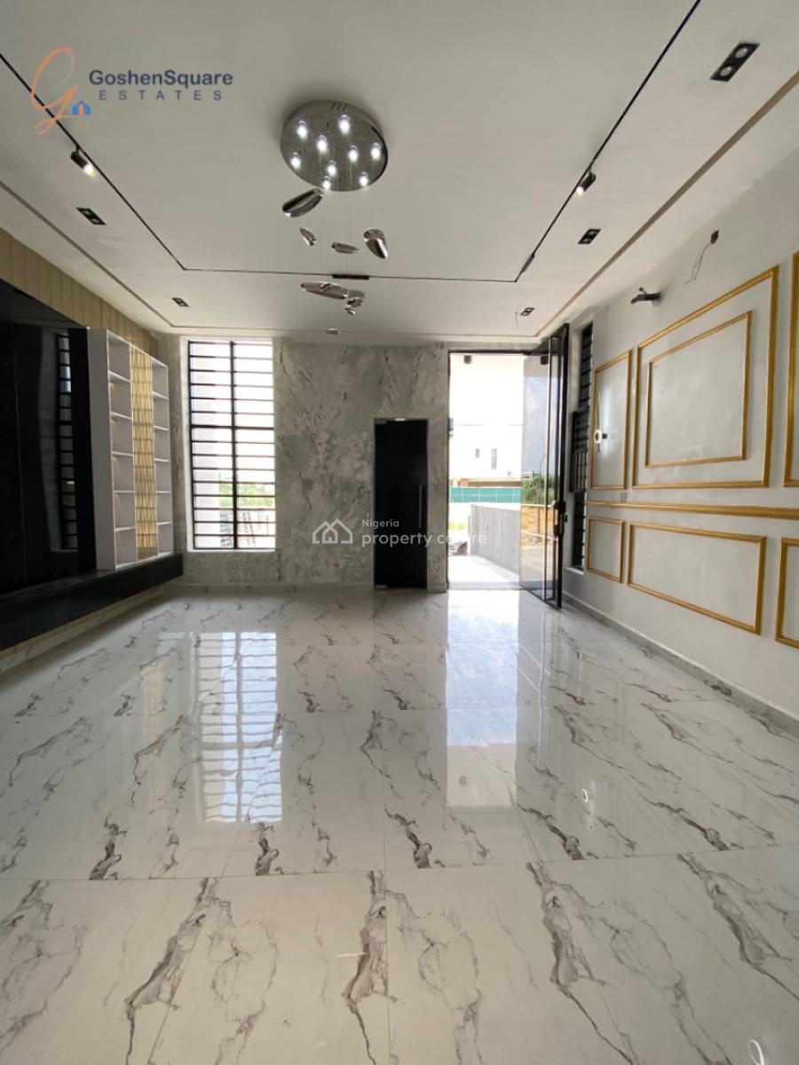 Brand New 5 Bedroom Semi Detached Duplex, Chevron, Lekki, Lagos, Detached Duplex for Sale