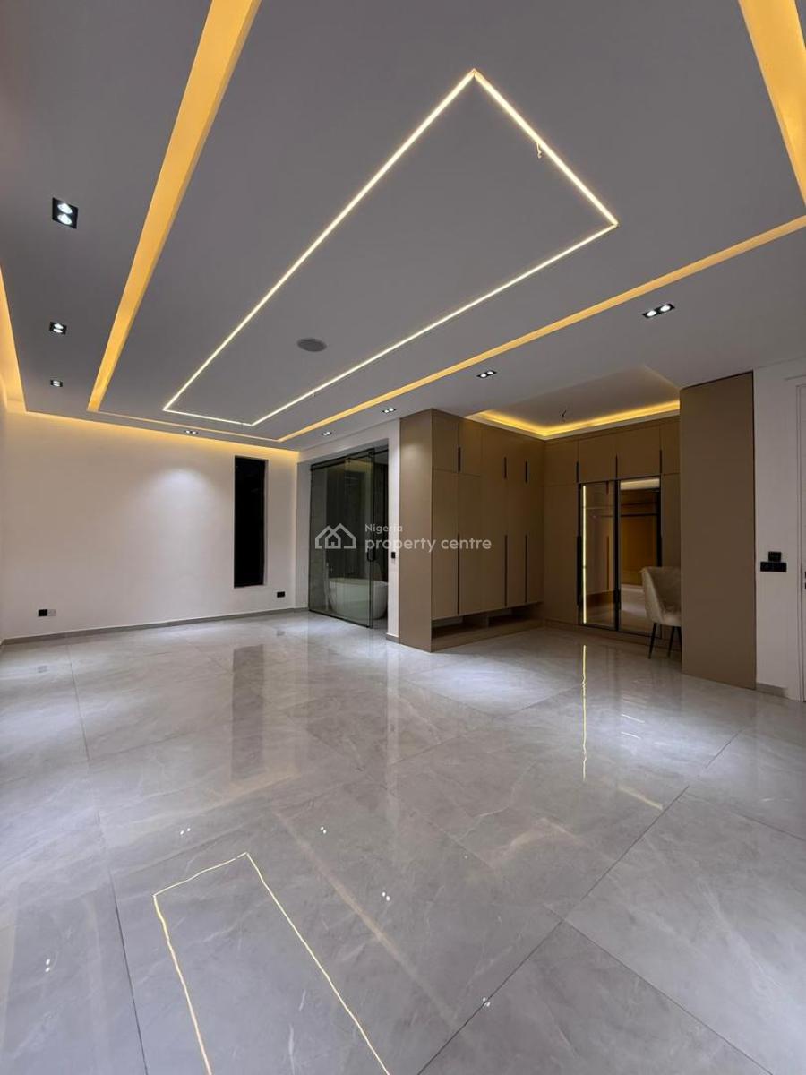 Contemporary  Designed 5 Bedroom Fully Detached Duplex with Bq, Cowrie Creek Estate, Lekki, Lagos, Detached Duplex for Sale