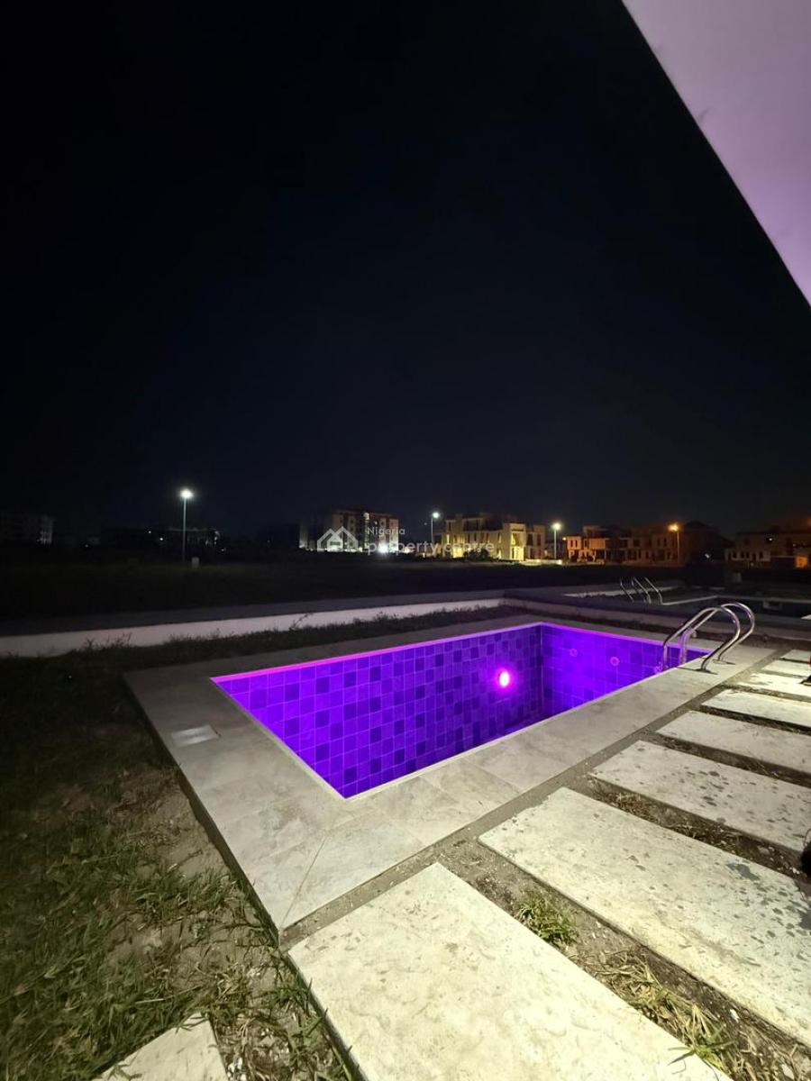 Contemporary  Designed 5 Bedroom Fully Detached Duplex with Bq, Cowrie Creek Estate, Lekki, Lagos, Detached Duplex for Sale