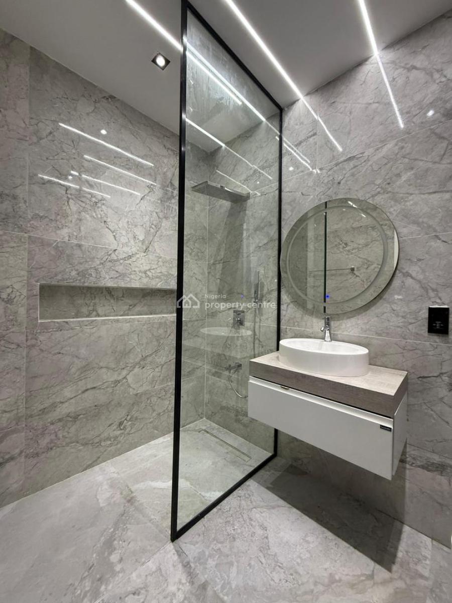 Contemporary  Designed 5 Bedroom Fully Detached Duplex with Bq, Cowrie Creek Estate, Lekki, Lagos, Detached Duplex for Sale