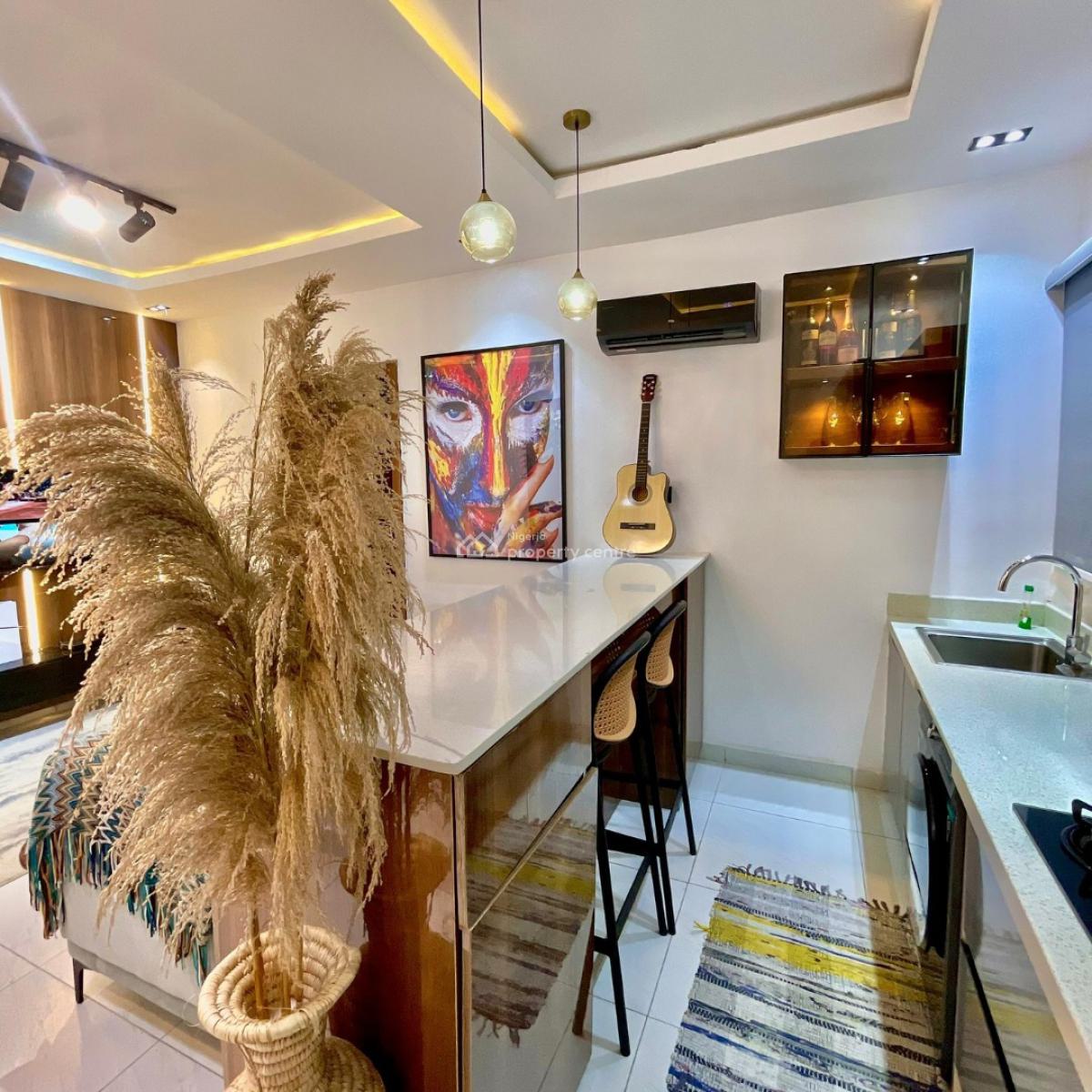 Lovely 1 Bedroom Apartment with Swimming Pool, Ikate, Lekki, Lagos, Flat / Apartment Short Let