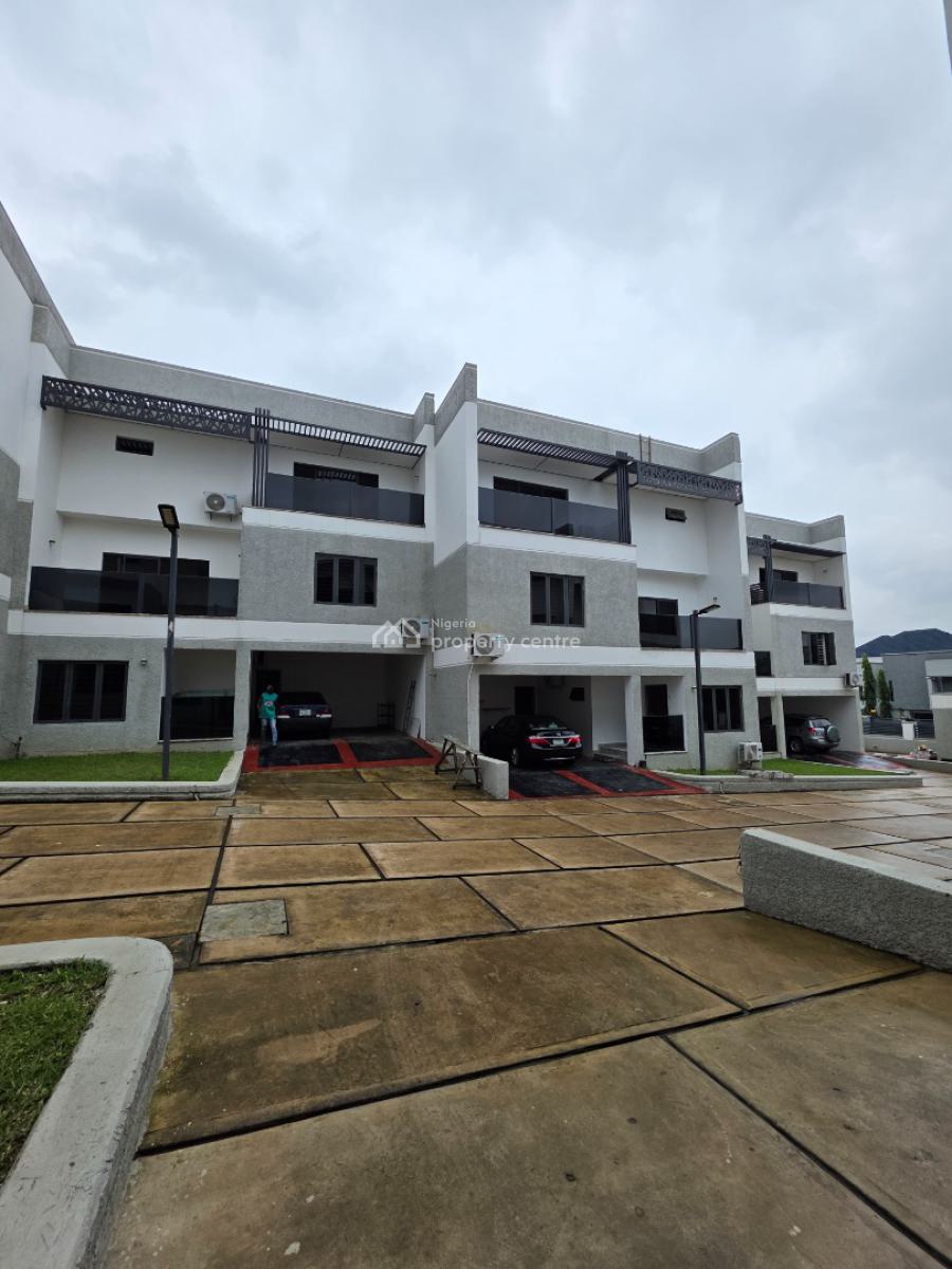 Luxury 4 Bedroom Terrace Duplex with Swimming Pool + Gym, Diplomatic Zone, Katampe Extension, Katampe, Abuja, Terraced Duplex for Sale