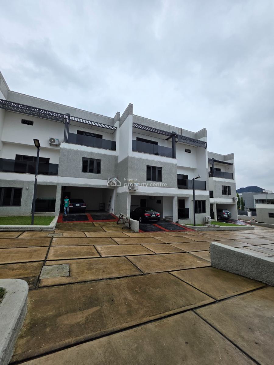 Luxury 4 Bedroom Terrace Duplex with Swimming Pool + Gym, Diplomatic Zone, Katampe Extension, Katampe, Abuja, Terraced Duplex for Sale