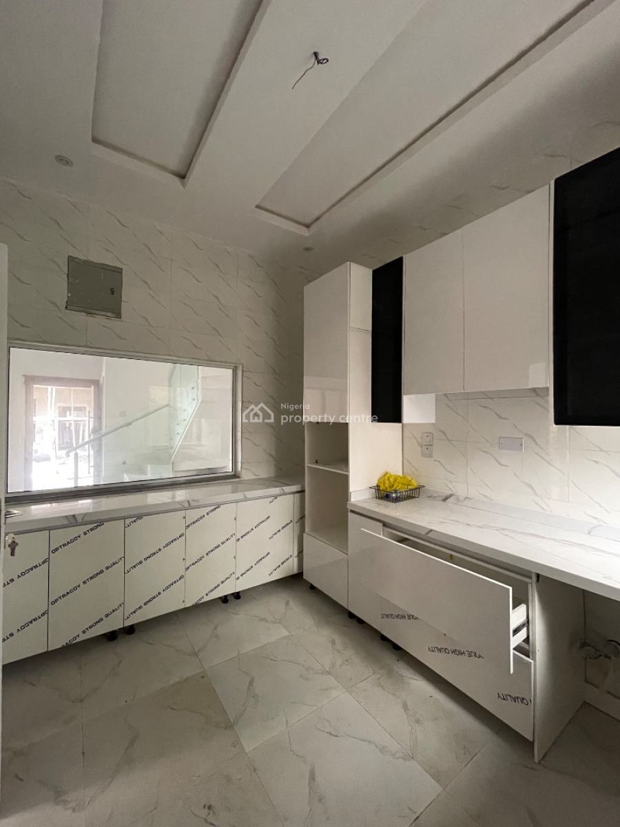 Automated and Luxury 3 Bedroom Terrace Duplex with a Bq, Abraham Adesanya, Ajah, Lagos, Terraced Duplex for Sale