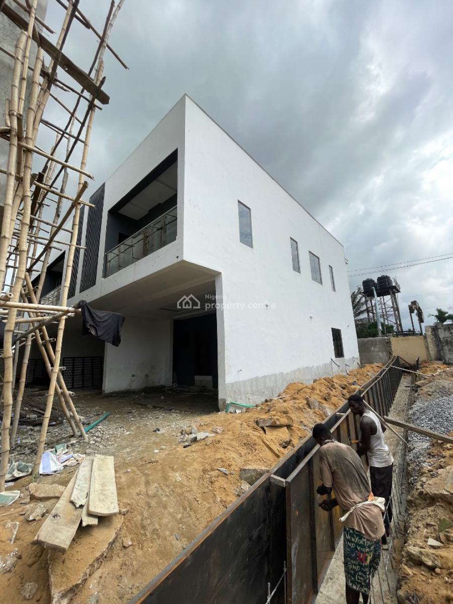 Automated and Luxury 3 Bedroom Terrace Duplex with a Bq, Abraham Adesanya, Ajah, Lagos, Terraced Duplex for Sale