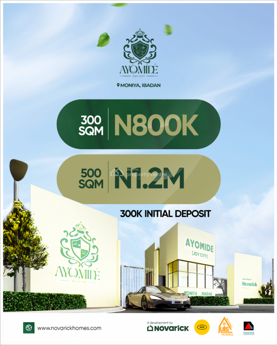 Dry Land, Ayomide Joy City, Moniya, Ibadan, Oyo, Residential Land for Sale