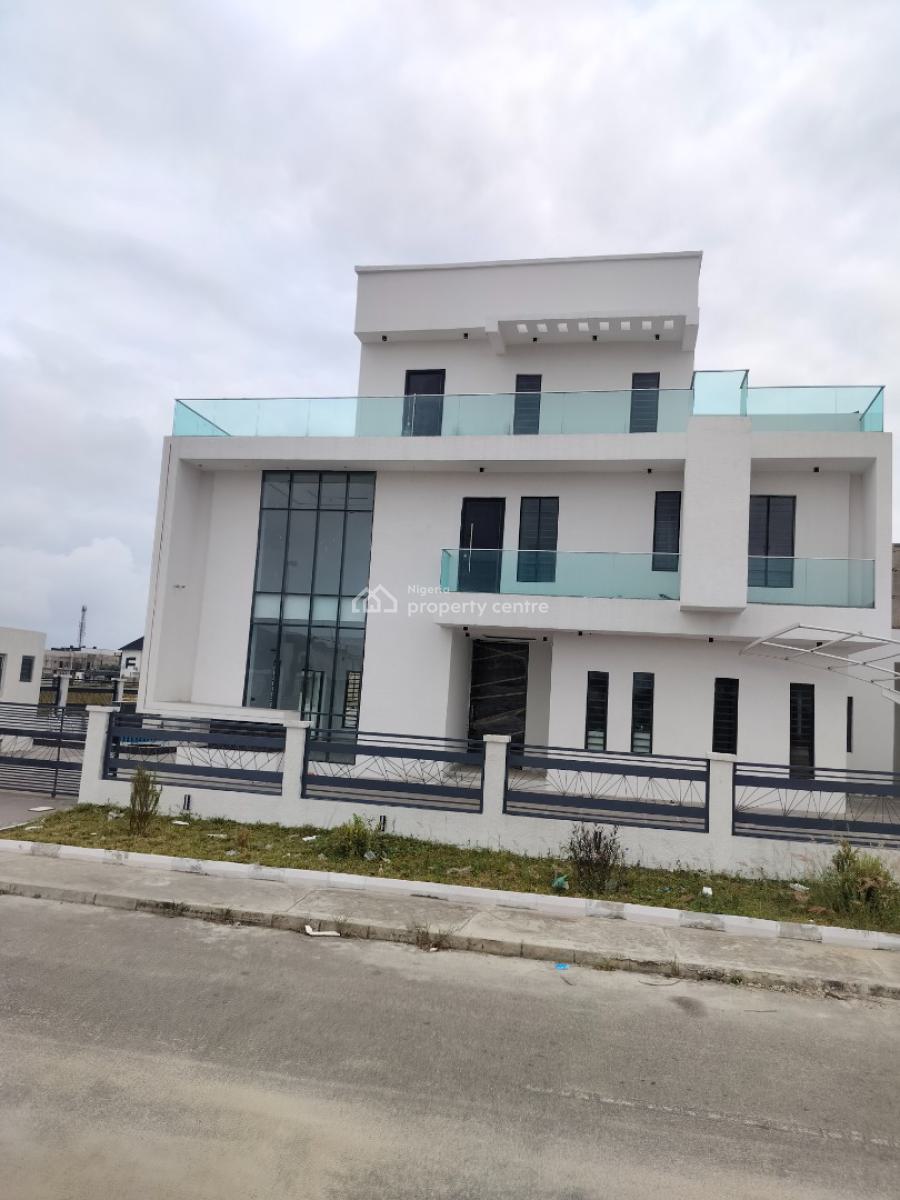 Luxury 5 Bedrooms Detached Duplex with Swimming Pool, Penthouse and Bq, Royal Garden Estate, Ajah, Lagos, Detached Duplex for Sale