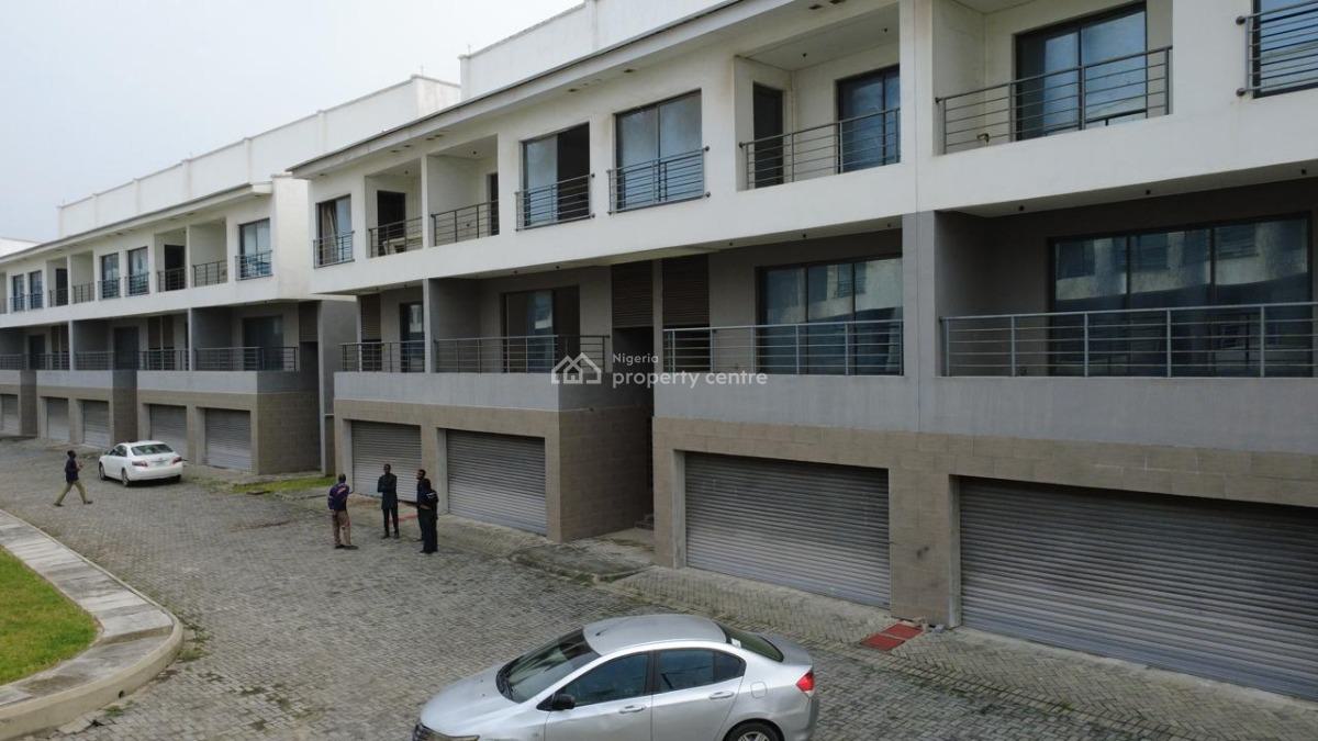 2 Nos of 4 Bedroom Terraced Houses with a Room Bq, Twin Lekki Estate,chevron, Lekki Phase 1, Lekki, Lagos, Terraced Duplex for Rent