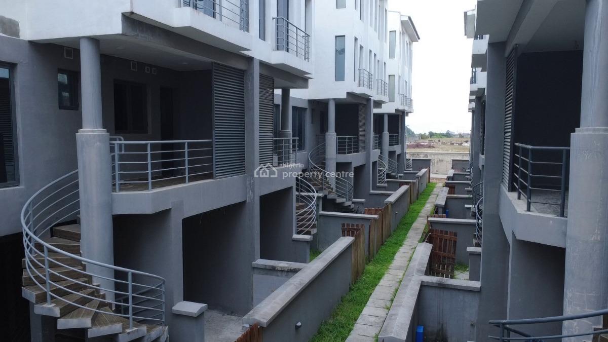 2 Nos of 4 Bedroom Terraced Houses with a Room Bq, Twin Lekki Estate,chevron, Lekki Phase 1, Lekki, Lagos, Terraced Duplex for Rent