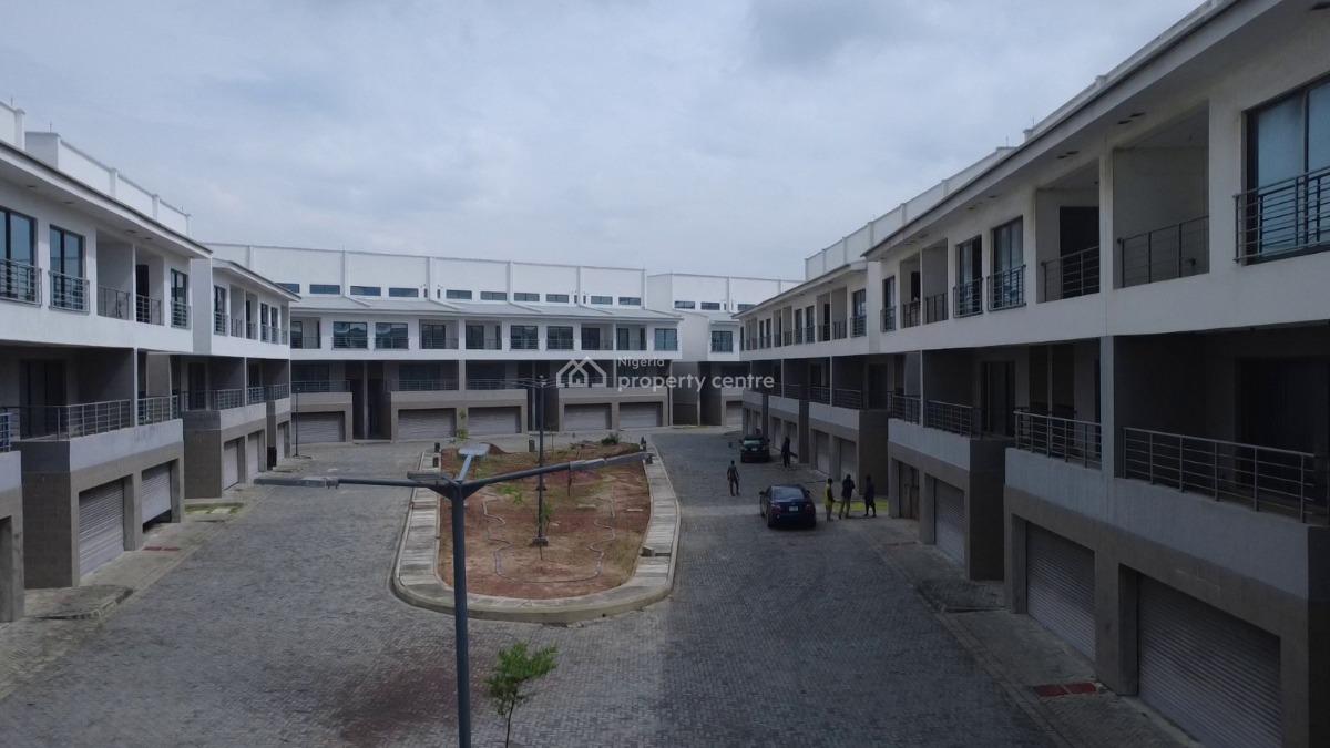 2 Nos of 4 Bedroom Terraced Houses with a Room Bq, Twin Lekki Estate,chevron, Lekki Phase 1, Lekki, Lagos, Terraced Duplex for Rent