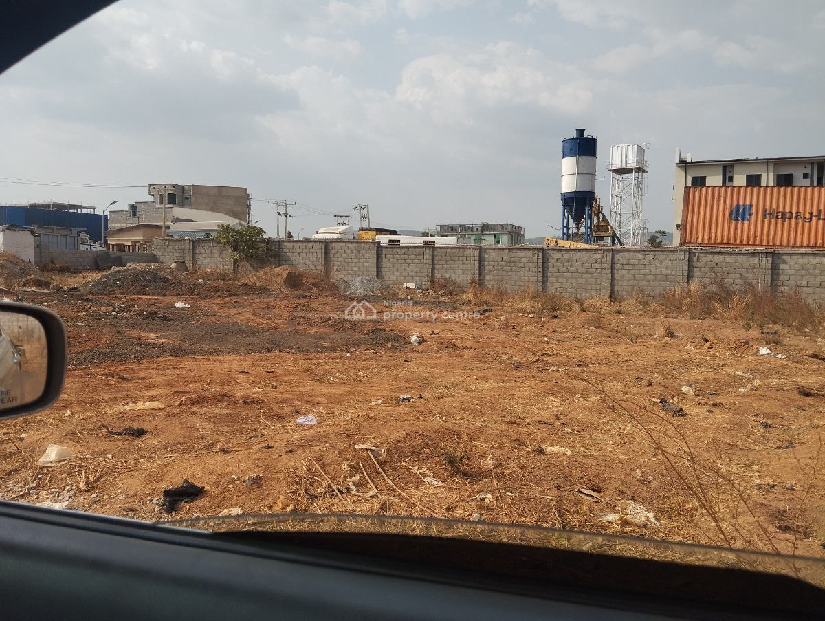 High Density Plot for High Rising Buildings Fenced Round, Gilmore, Jahi, Abuja, Residential Land for Sale