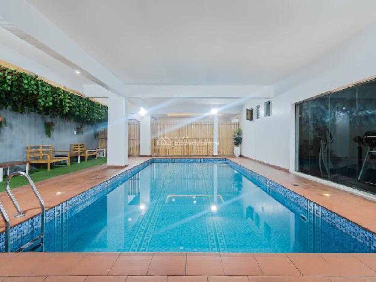 Waterfront, Spacious & Cozy 2-bedroom Apt with a Swimming Pool and Gym, Midak Mew Apartment, Lekki Phase 1, Lekki, Lagos, Flat / Apartment Short Let