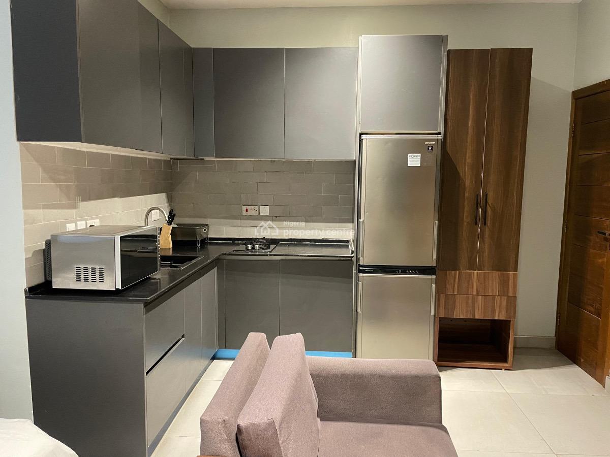 Spacious and Cozy Studio Apartment with a Swimming Pool and Gym, Midak Mew Apartment, Lekki Phase 1, Lekki, Lagos, Mini Flat (room and Parlour) Short Let