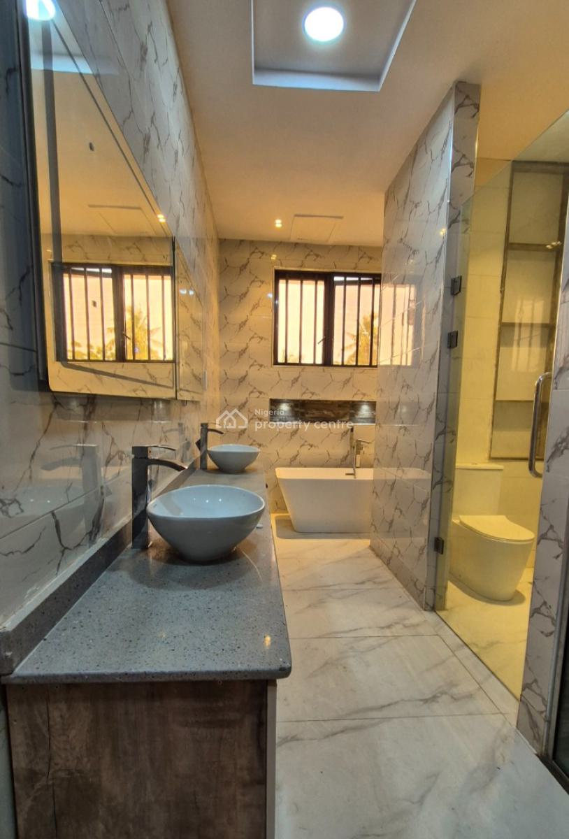 Elegant Partly Furnished 4 Terraced Duplex & Bq, Acs, Swimming Pool & Gym, Off Issac John Street, Ikeja Gra, Ikeja, Lagos, Terraced Duplex for Rent