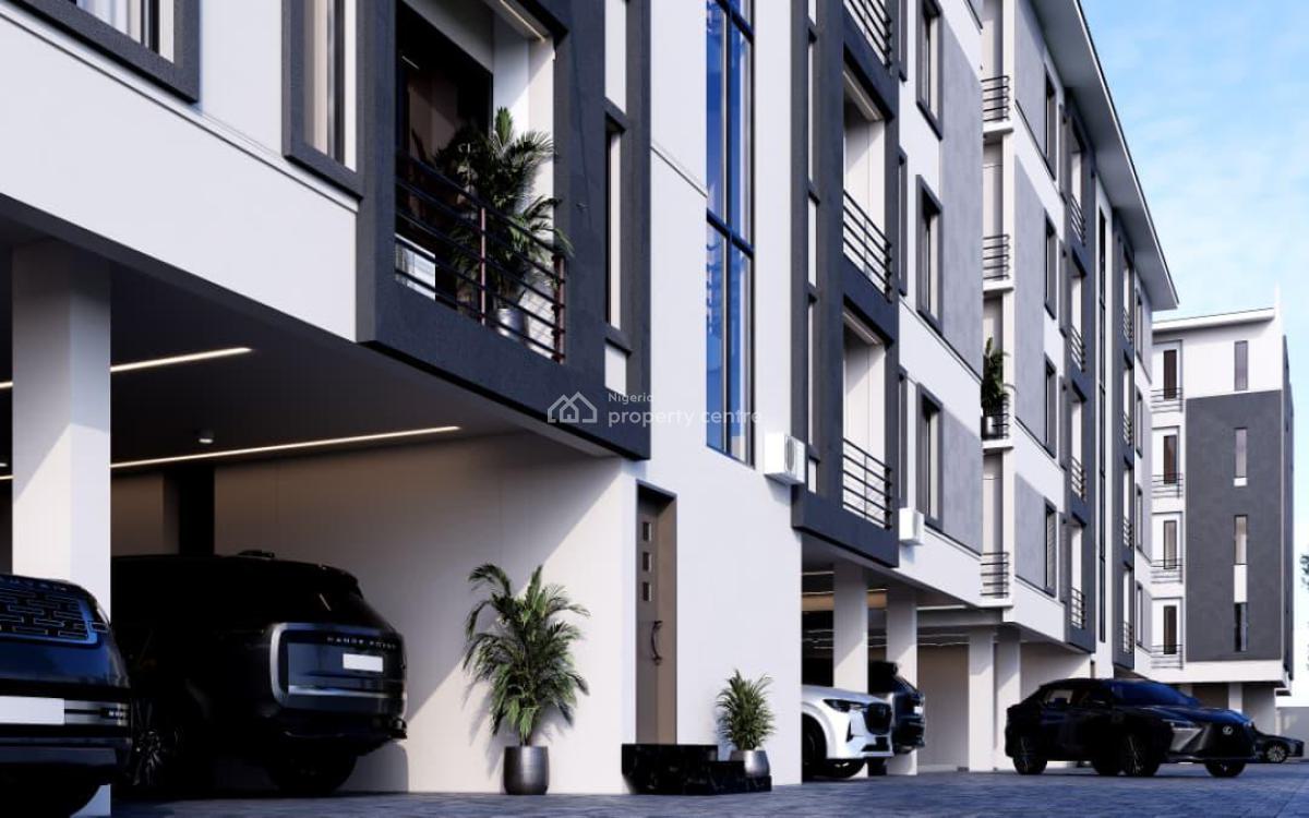 Fully Serviced with 24 Hours Power 2 Bedroom Apartment, on 4 Floors + Lift, Eletu Avenue, Osapa, Lekki, Lagos, Flat / Apartment for Sale