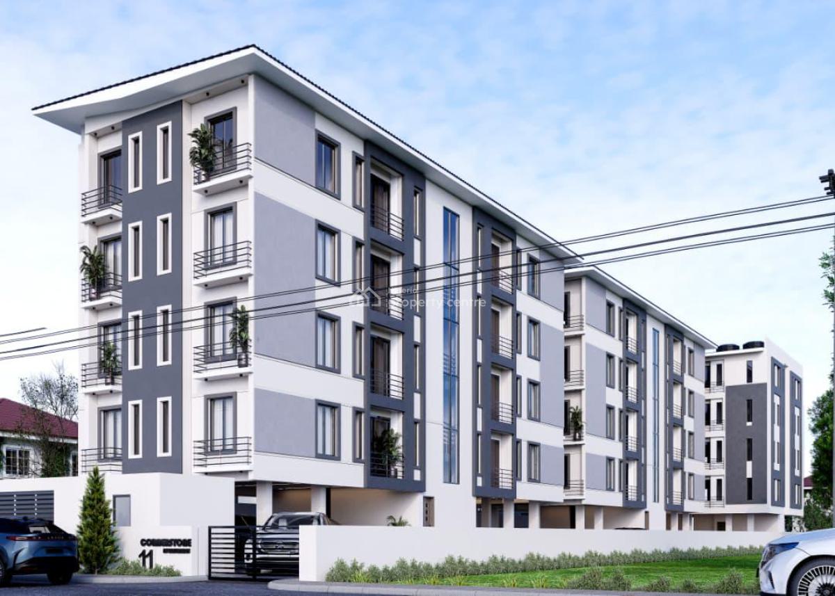 Fully Serviced with 24 Hours Power 2 Bedroom Apartment, on 4 Floors + Lift, Eletu Avenue, Osapa, Lekki, Lagos, Flat / Apartment for Sale