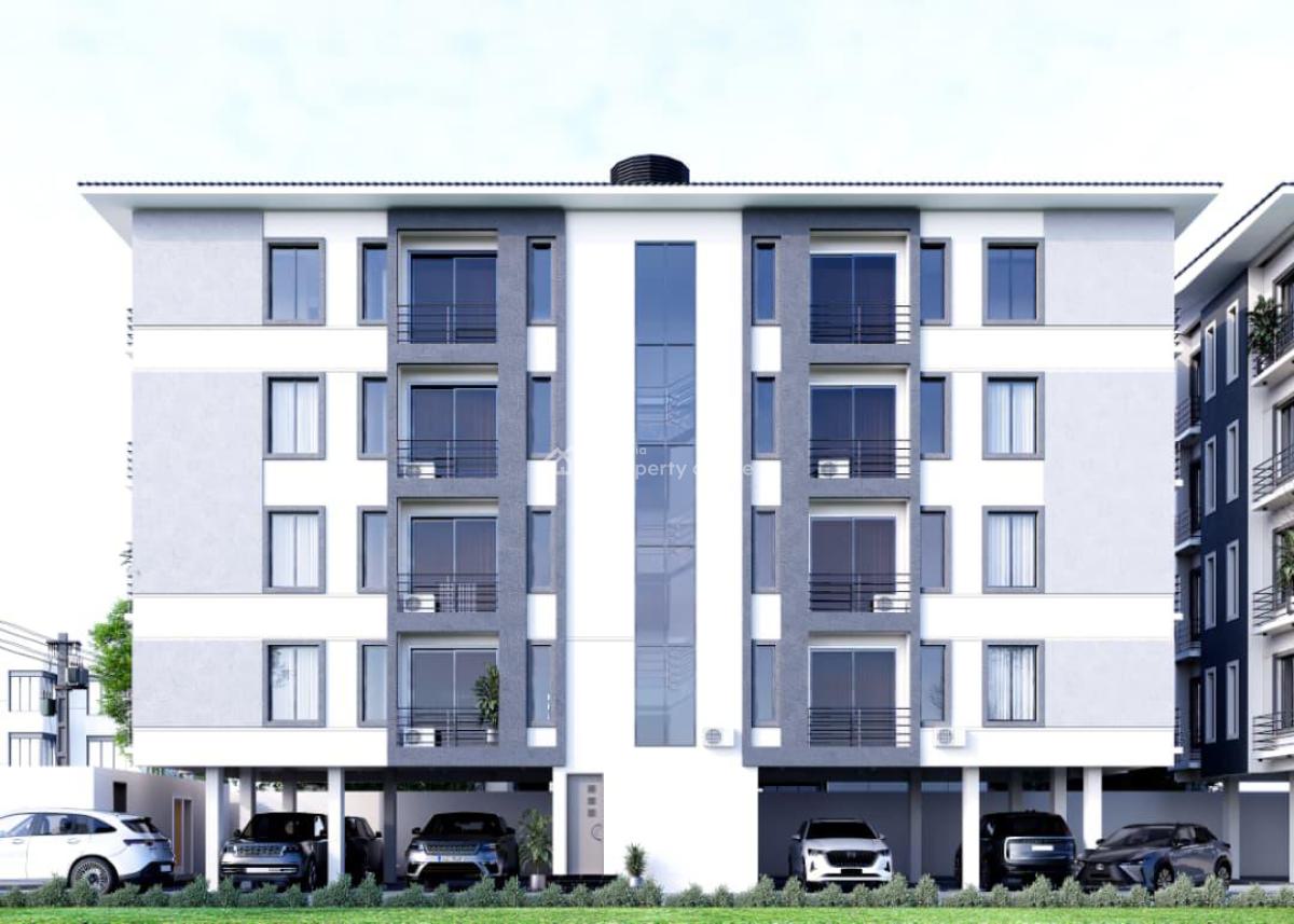 Fully Serviced with 24 Hours Power 2 Bedroom Apartment, on 4 Floors + Lift, Eletu Avenue, Osapa, Lekki, Lagos, Flat / Apartment for Sale