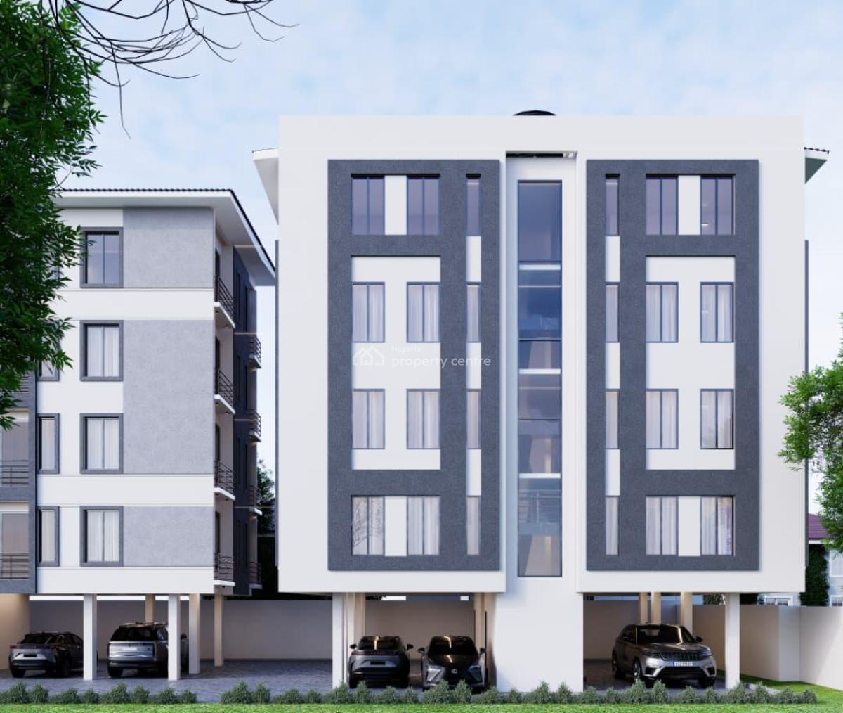 Fully Serviced with 24 Hours Power 2 Bedroom Apartment, on 4 Floors + Lift, Eletu Avenue, Osapa, Lekki, Lagos, Flat / Apartment for Sale