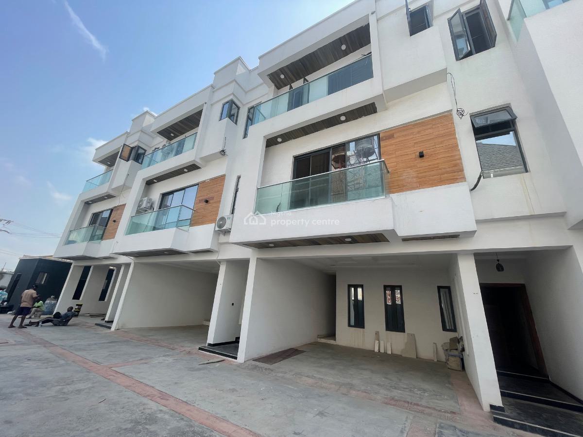 5 Bedroom Terrace Duplex with Bq, Lekki Phase 1, Lekki, Lagos, Terraced Duplex for Sale