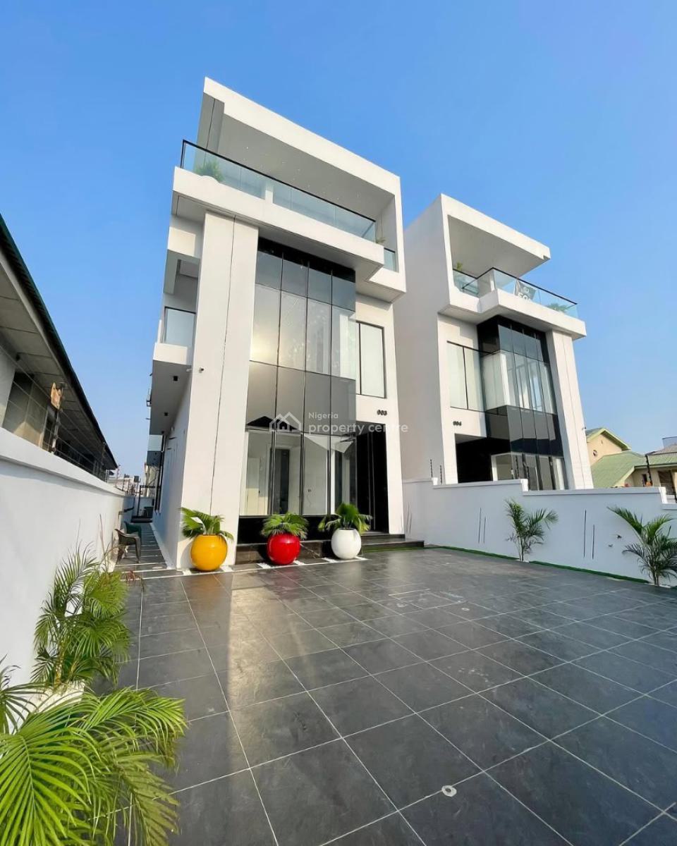 5 Bed Detached Duplex with Bq, Cinema, Roof Top Terrace &swimming Pool, Idado, Lekki, Lagos, Detached Duplex for Sale