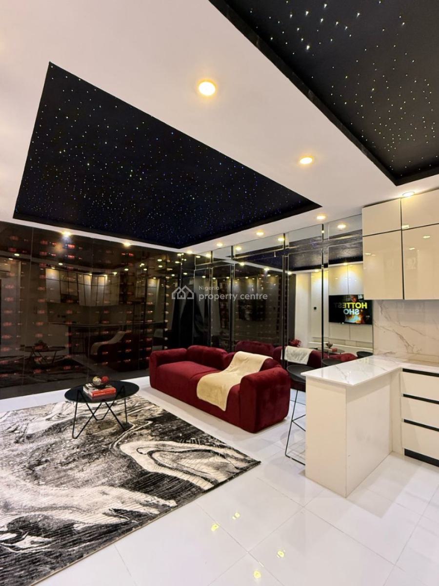 Beautifully Finished Luxury One Bedroom with Cinema, Chevron Drive, Lekki, Lagos, Flat / Apartment Short Let